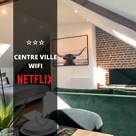Downtown Loft - Centre Ville - Wifi - Netflix Amiens Exterior foto