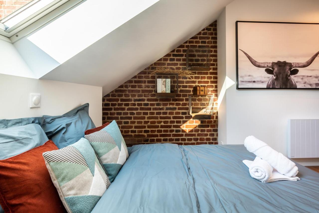 Downtown Loft - Centre Ville - Wifi - Netflix Amiens Exterior foto